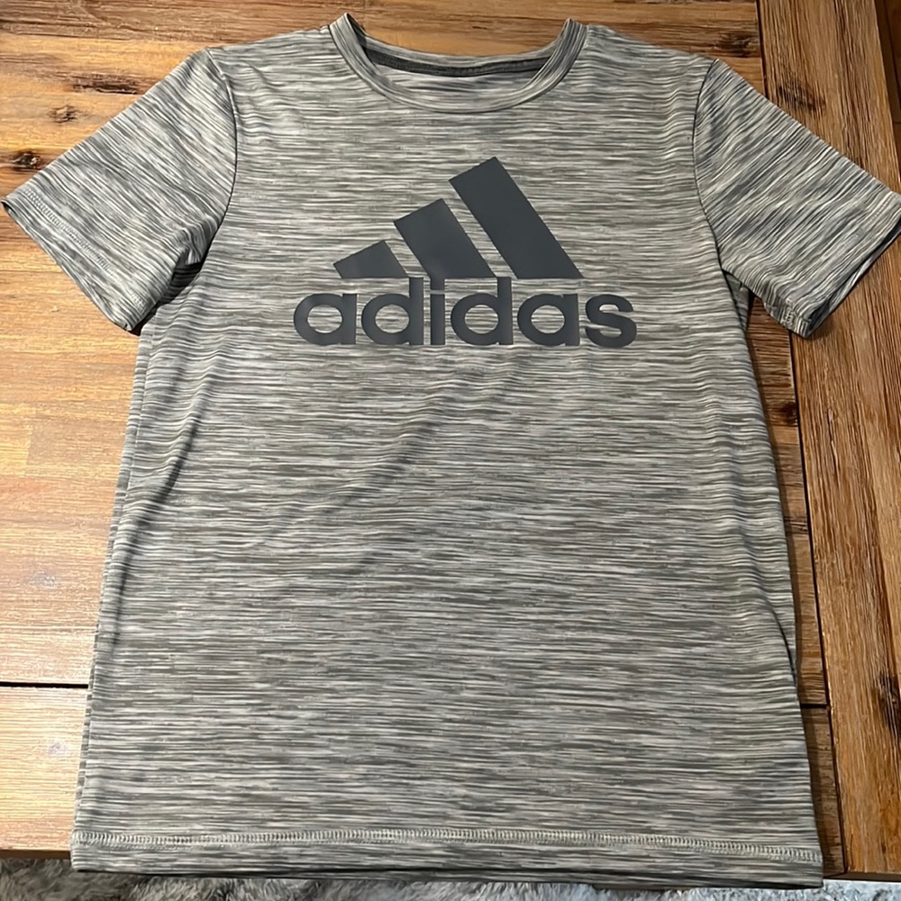 Adidas Boy Size M (10/12) Tee. Good condition.